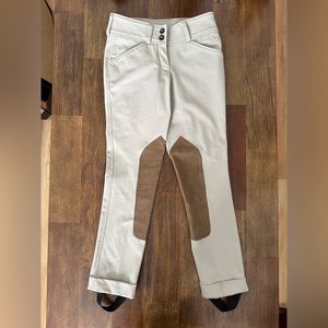 RJ Classics Raleigh Jodhpurs kids size 10R beige
